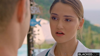 Горячее видео: Kaisa Nord и Eveline Dellai покорены мощным черным членом