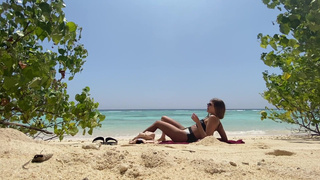 Returned to the hotel, jerked off and cum from fingers.mp4