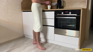 Stepbrother cum in my panties that I wore on a date with my boyfriend.mp4