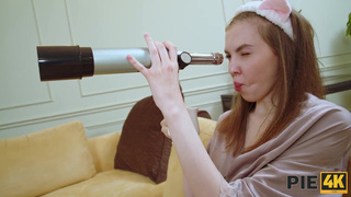 Телескоп в деле: страстная ФФМ тройка с элементами фетиша