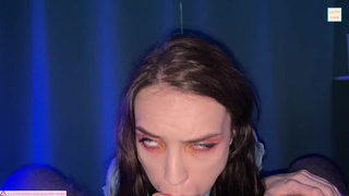 Страстный оргазм и сперма на коже