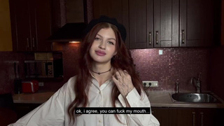 Секс-развлечения с риелтором: жесткий минет после страстного траха