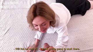 Страстный секс с дерзкой минетищей в HD качестве