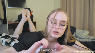 Lots Of Cum For Step-Mommy! Huge Cumshot!