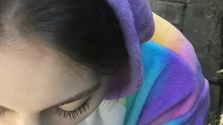 Дикий ночной трип: сосет, трахается, убегает