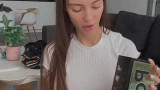 Unpacking a big box from PornHub - SolaZola