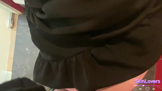 The bitch didn't want to go home, so I fucked her at the mall. With conversations and plot